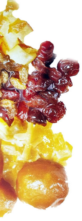 i canditi li produciamo noi da frutta scelta